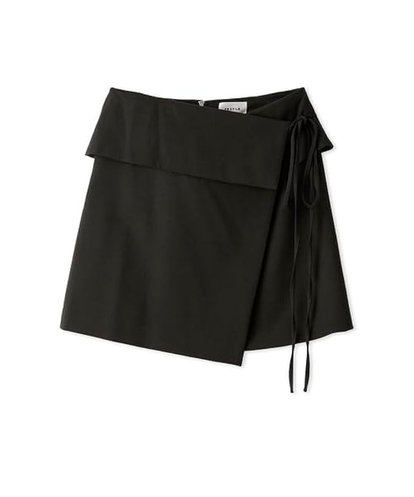 【美品】FRAY I.D フレイアイディー　ラップデザインミニスカート 美品♡FRAY ID フレイアイディー♡ラップデザインミニスカート